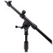 Trojan Pro Short Round Base Mic Stand and Telescopic Boom