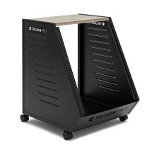 Trojan Pro Teneo 13U Wheeled Studio Rack Unit, Ash
