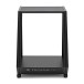 Trojan Pro Teneo Studio Side Rack Wheeled 13U Black