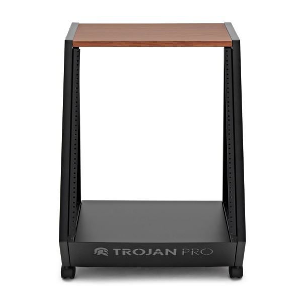 Trojan Pro Teneo Studio Side Rack Wheeled 13U Cherry