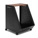 Trojan Pro Teneo 13U Wheeled Studio Rack Unit, Cherry