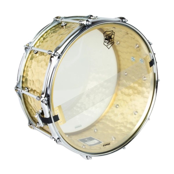 SJC Alpha Brass 14 x 6.5'' Snare Drum