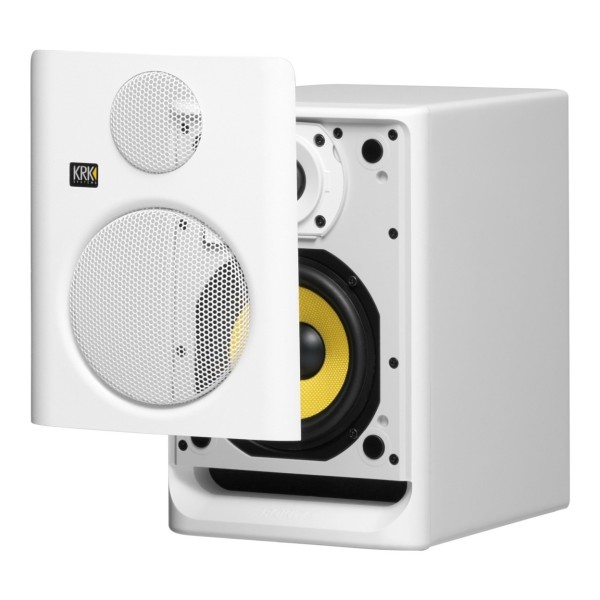 KRK ROKIT RP5 G5 Studio Monitor (Pair), White - Grille