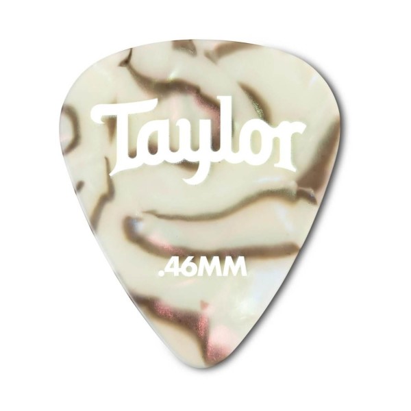 Taylor Celluloid 351 Picks Abalone 0.46m
