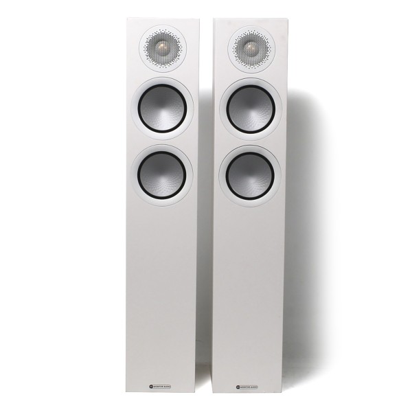 Monitor Audio Silver 200 7G Floorstanding Speaker (Pair), Satin White ...