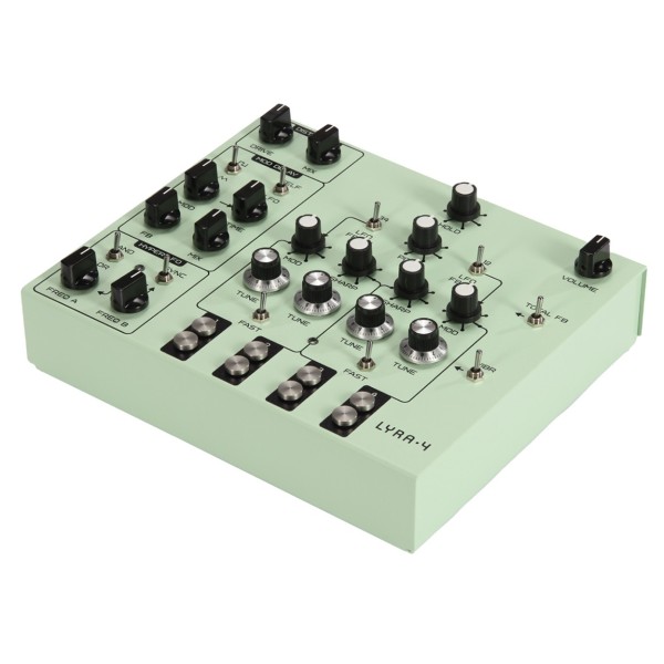 SOMA Laboratory Lyra-4, Green - Angled