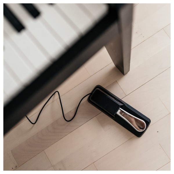 Keynote Junior Digital Piano & Stool by Gear4music, Matte Black