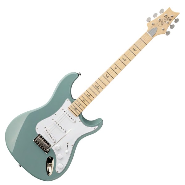 PRS SE Silver Sky, Stone Blue - front