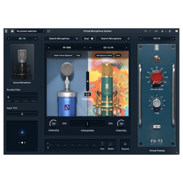 Slate Digital VMS - Virtual Microphone Software