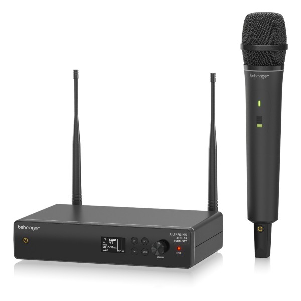 Behringer XTM1-35 Handheld Wireless Microphone System, Right Angle