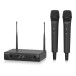 Behringer XTM1-35 Dual Handheld Wireless Microphone System, Right Angle