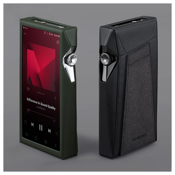 Astell & Kern SP4000 Case, Black - dual front lifestyle 