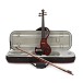 Hidersine HEV3 Electric Violin, Zebrawood Finish