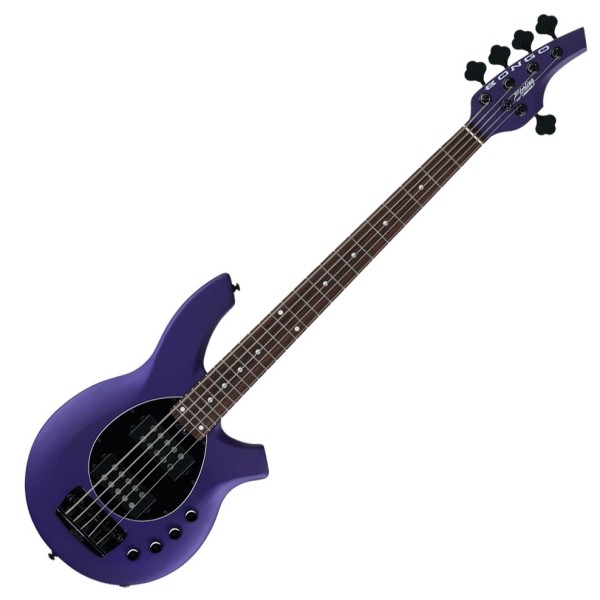 Sterling Bongo 5, Firemist Purple Satin - front