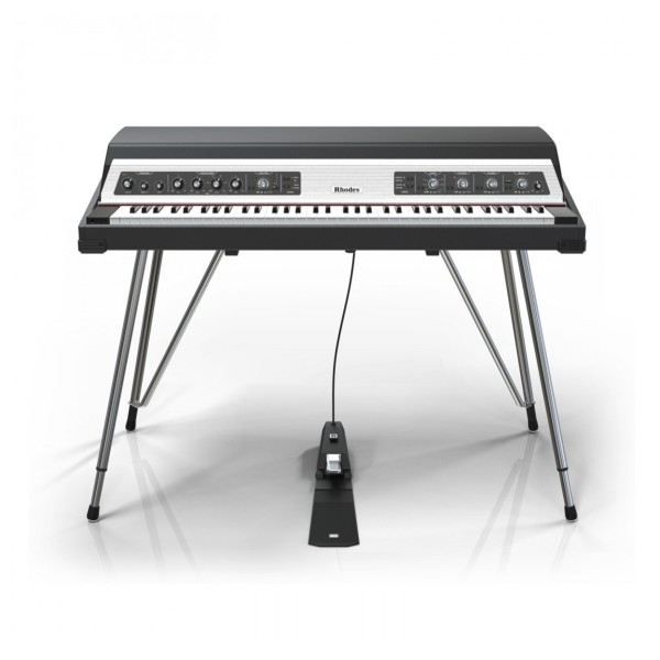 Rhode Piano MK8, Classic Black and Silver - Front