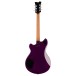 EVH SA126QM Special W/ Case Transparent Purple Electric Guitar - back 