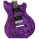 EVH SA126QM Special W/ Case Transparent Purple Electric Guitar - body 