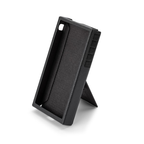 Astell & Kern PD10 Case, Black - angle kickstand 