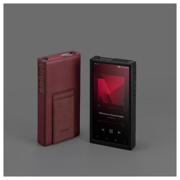 Astell & Kern PD10 Case, Burgundy - lifestyle - 2 