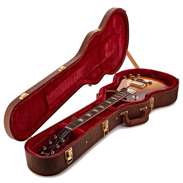 Gibson Les Paul Standard 60s Figured Top, Iced Tea #204450278 - case open