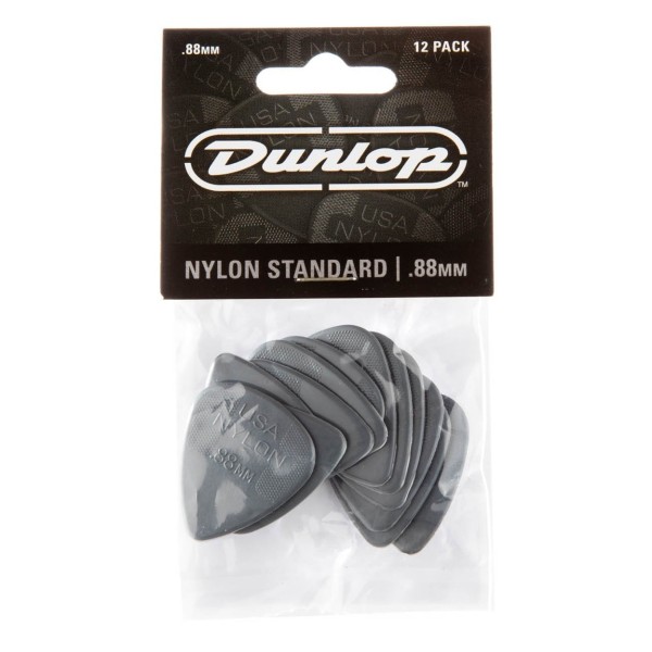 Dunlop 44P Nylon Picks, .88mm (12 Pack) - Main