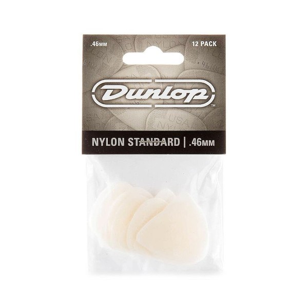 Dunlop 44P Nylon Picks, .46mm (12 Pack) - Main