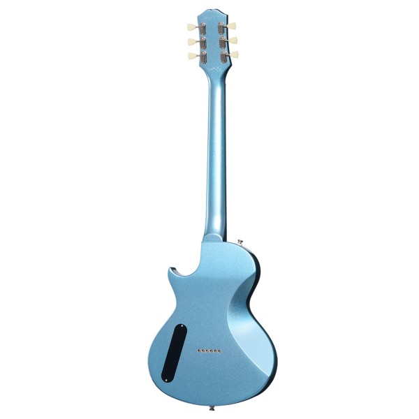 Epiphone Waxx Nighthawk Studio Pelham Blue (Incl. Hard Case) - back 