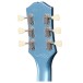 Epiphone Waxx Nighthawk Studio Pelham Blue (Incl. Hard Case) - headstock back