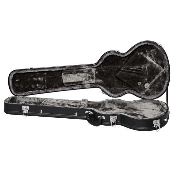 Epiphone Waxx Nighthawk Studio Pelham Blue (Incl. Hard Case) - case open