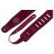 Levys Mss3 Burgundy Suede Guitar Strap 