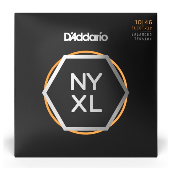 D'Addario NYXL1046BT Nickel Wound Electric, Balanced Tension, 10-46