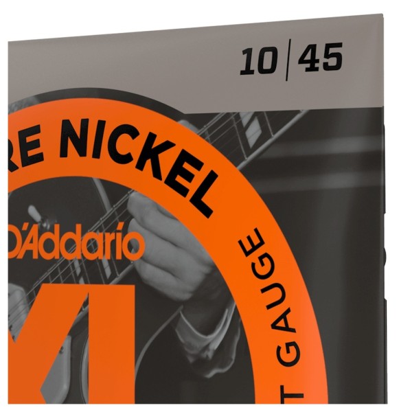 D'Addario EPN110 XL Pure Nickel, Regular Light, 10-45