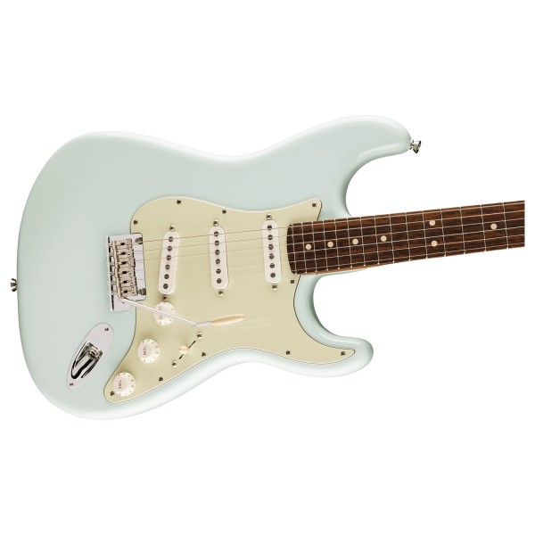 Fender Limited Edition American Pro Ii Stratocaster Roasted Maple Neck Rw Fretboard Sonic Blue - body and neck 