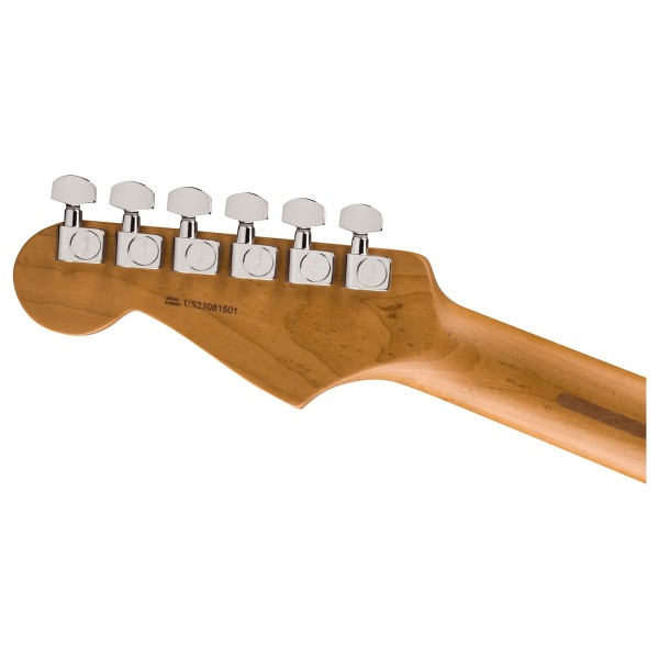 Fender Limited Edition American Pro Ii Stratocaster Roasted Maple Neck Rw Fretboard Sonic Blue - headstock back 