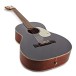 Hartwood Century Parlour Acoustic Guitar, Black