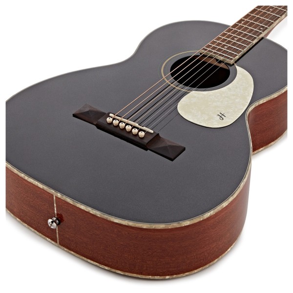 Hartwood Century Parlour Acoustic Guitar, Black