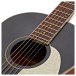 Hartwood Century Parlour Acoustic Guitar, Black