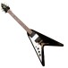 Antiquity Legends Left-handed Fv1-blk Black Electric Guitar - front