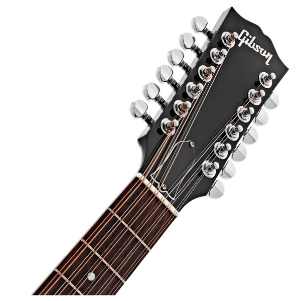 Gibson J-45 Standard 12 String, Vintage Sunburst - headstock 