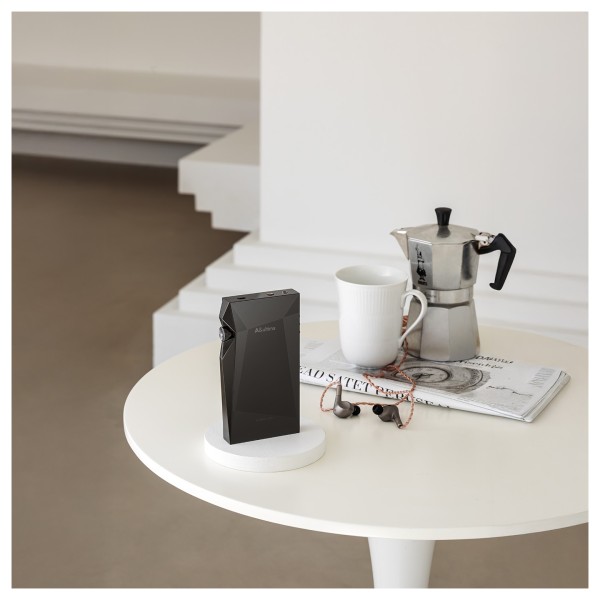 Astell & Kern Luna High End In Ear Monitors - lifestyle - side table 