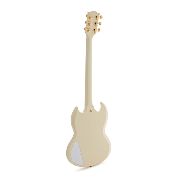 Gibson Custom 1963 Les Paul SG Custom Reissue Maestro VOS, Classic White #501933