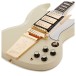 Gibson Custom 1963 Les Paul SG Custom Reissue Maestro VOS, Classic White #501933