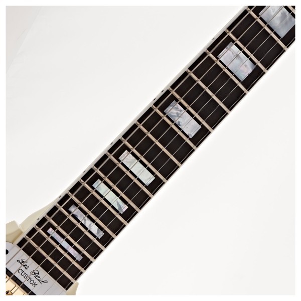 Gibson Custom 1963 Les Paul SG Custom Reissue Maestro VOS, Classic White #501933