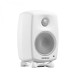 Genelec 8010A Professional Studio Monitors, White (Single) - Angled 2