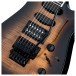 Kramer SM-1 Figured, Black Denim Perimeter hardware 