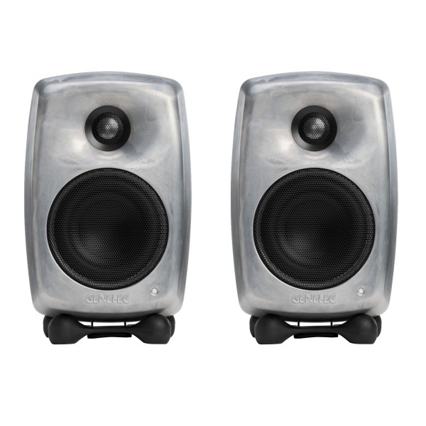 Genelec 8320ARwM SAM Speaker, Raw Finish (Pair) - Bundle
