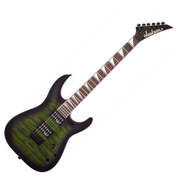 Jackson JS32Q DKA Dinky HT, Trans Green Burst