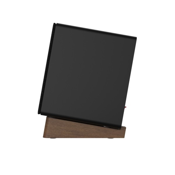 Onkyo Creator Series GX-10DB Wireless Bluetooth Gaming Bookshelf Speakers, Black - side angle 