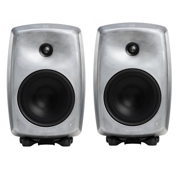 Genelec 8340ARwM SAM Speaker, Raw Finish, Pair - Bundle