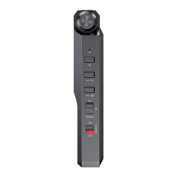 FiiO BTR17 Flagship Bluetooth Headphone Amplifier, Black - Side view
